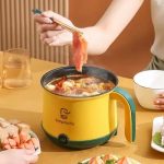 Portable Electric Multicooker Cooking Pot With Steamer 2 Liter - Image 4